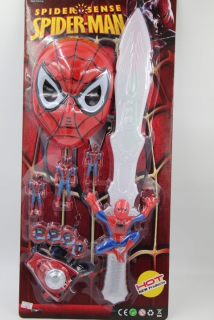 SPIDERMAN - Spider Man Mask Sword Launcher Chips Figurines