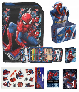 Spider-man spider man pouzdravník na písmo podstavka na nástroje poznámky segregator tetované