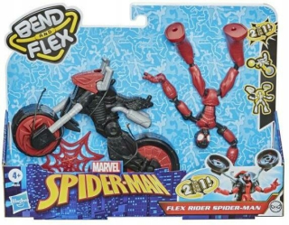SPIDERMAN - Spiderman Bend a Flex, Flex Rider Spider-Man a