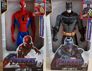 SPIDERMAN - Spiderman Spider Man + Batman Sťahovanie Figurine