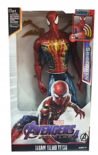 SPIDERMAN - Spiderman Interaktívna postava Avengers Sound 30