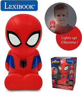 SPIDERMAN - Spiderman farebné LED lampa