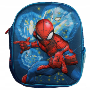 Detský batoh - Spidermernan Spider Man Bathpack pre materskú školu 3d