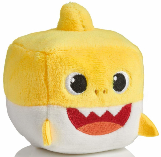 Spev maskot baby žralok žltá