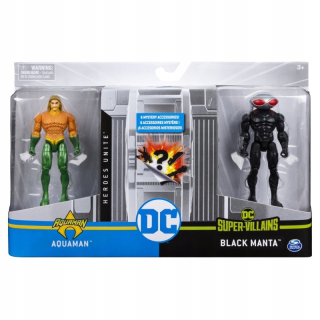 Pepa Pig - Spin Master Set s obrázkami 4 Aquaman vs Black