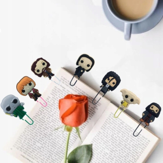 HARRY POTTER - Klipy Bookmark Harry Potter pre papier, knihy