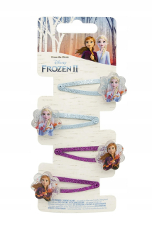 Elsa Frozen - Vlásenky mrazené krajiny ľadových 4 kusov