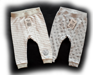 Medvedík Pú - Dress Pants 2ks Šedá winnie pooh 80/86