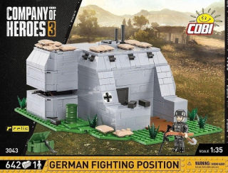 Cobi 3043 Klocki Band of Brothers Nemecká bojová pozícia