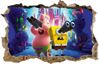 Spongebob - Spongebob Sticker na stene 100x65 # 127