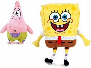SpongeBob Patrick Pán Sponge maskot set 28-33cm