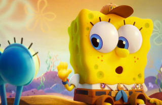 Spongebob - Spongebob film Nástenné maľby 200x130cm