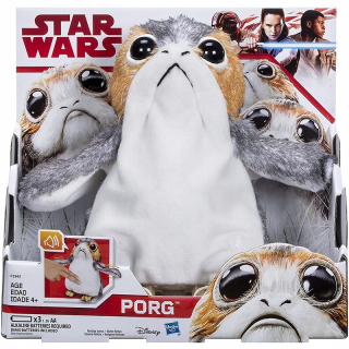 STAR WARS - Star Wars Porg Mascot Interaktívny zvuk C1942