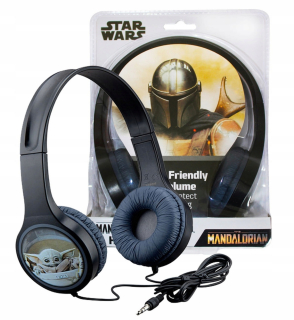 STAR WARS - Star Wars Wired Slúchadlá Detská regulácia Yoda