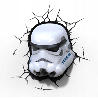 STAR WARS - Star Wars Stormowiec prilba - 3D LED nástenná lampa