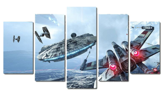 STAR WARS - Star Wars Tryptics obrázok na 50x25cm plot