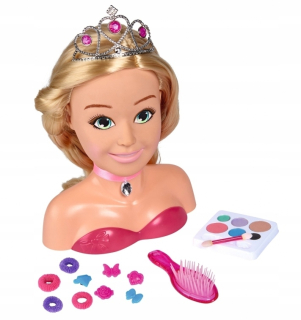 STEFFI bábika - Steffi Head Doll Princesses na Stylize Simba
