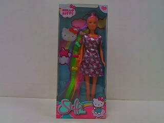HELLO KITTY STEFFI Ahoj Kitty s dlhými vlasmi 928-3011