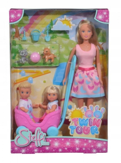 STEFFI bábika - Steffi babysitter evi a timmi simba