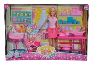 STEFFI bábika - Steffi Trojon Babysitter STEFFI LOVE | Simba