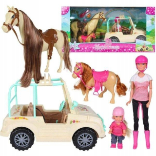 STEFFI bábika - Steffi - Horse Set Adventúry 4663354