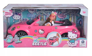 HELLO KITTY Steffi Doll + Car s Auto Ahoj Kitty