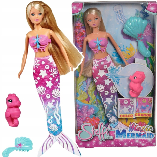 STEFFI bábika - Steffi Magic Boll Mermaid mení farbu Simba