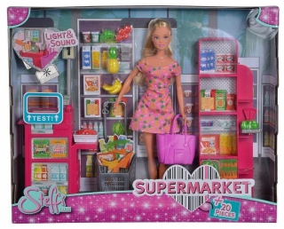 STEFFI bábika - Steffi v supermarkete