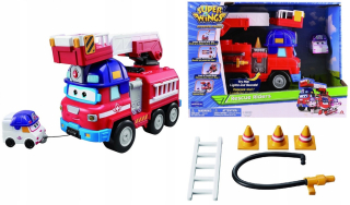 SUPER WINGS - Požiarne brigády zvuk super krídla jazdci a zoey