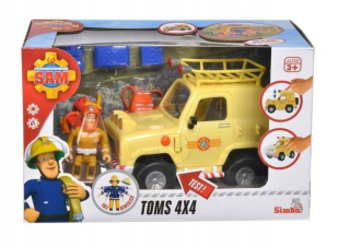 Požiarnik Sam  - Hasič Sam Jeep Rescue Toms 4x4 + Simba Obrázok