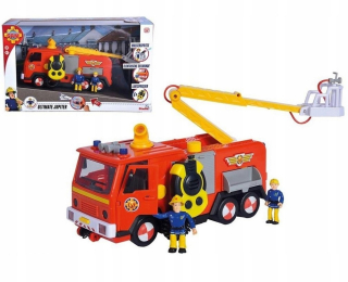 Požiarnik Sam  - Hasič Sam Jupiter Mega Deluxe + 2 Simba Figurs