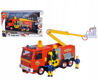 Požiarnik Sam  - Hasič Sam - Jupiter Mega Deluxe s 2 figúrkami