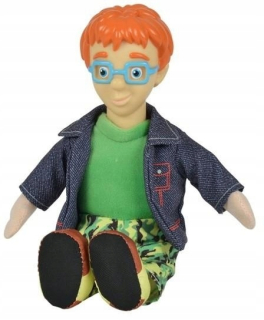 Požiarnik Sam  - Firefighter sám Mascot Figurine Norman Cena 25 cm
