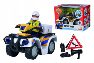 Požiarnik Sam  - Hasič Sam Polícia Quad s Malcolm Simb Obrázok