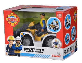 Požiarnik Sam  - Hasič Sam Polícia Quad s obrázkom