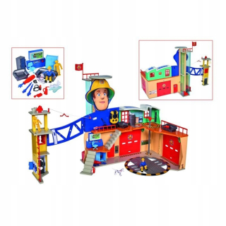 Požiarnik Sam  - Fireman Sam Fire Station XXL Simba
