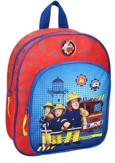 Detský batoh - Fireman Sam Car Backpack Kindergarten batoh