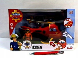 Požiarnik Sam  - Fireman Sam Rescue Helicopter + Figúrka 925-1087