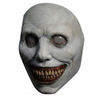 Strašidelná MASKA Smiling White-Eyed Evil C
