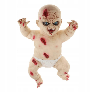 Strašidelná hororová bábika Halloween Decor Rekwizyty