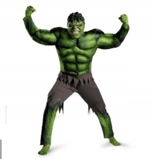 HULK - Hulk oblečenie s veľkosťou svalov s