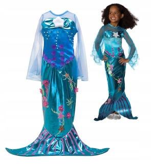 Kostým kostým šaty Mermaid Siren R. 134 Ball