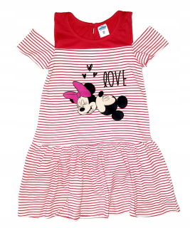 Minnie Mouse - Šaty Mouse Minnie a Miki 128, Mickey