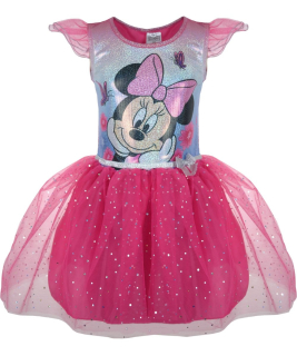 Minnie Mouse - Šaty Mouse Minnie Tull Laser Roses 110
