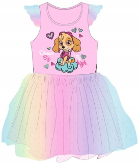 PAW Patrol - Dúhové šaty psi hliadka Tutu 122/128