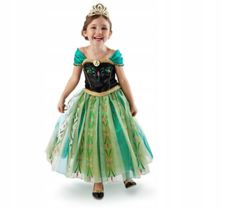 Elsa Frozen - Šaty kostým Anna R 110 Land of Ice Frozen Bal