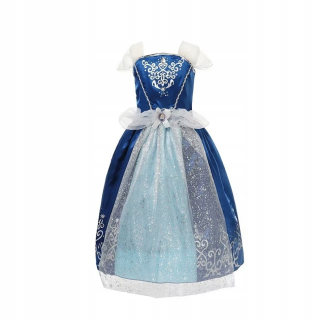 Popoluška - Blue šaty Cinderella 150