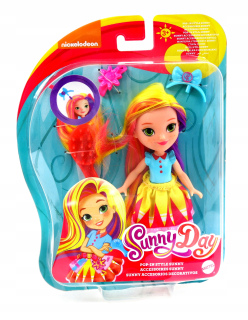 Bábika Sunny Day  - Sunny Day Figurine Kombinácia Doll AKESORIA FBN66