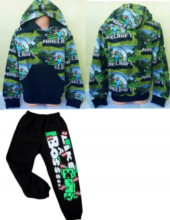 MINECRAFT  - SUPER DRES MINECRAFT Mikina Nohavice 146 Produkt PL