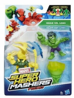 HULK - Super Hero Mashers Micro Marvel Hulk Vs. Stočenie